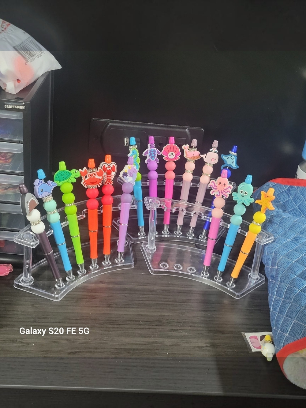 Handmade Sealife Beaded Pens